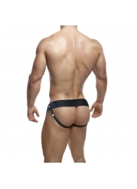 Телесный фаллопротез на черных эластичных ремнях 7 Inch Hollow Strap On - 17 см. - Blush Novelties - купить с доставкой в Ноябрьске