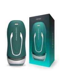 Зеленый вибромастурбатор с голосовым сопровождением Veneno - Rends - в Ноябрьске купить с доставкой