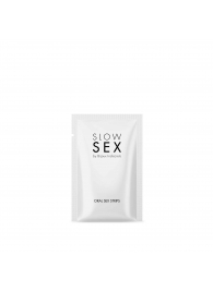 Полоски для орального секса Slow Sex Oral Sex Strips - 7 шт. - Bijoux Indiscrets - купить с доставкой в Ноябрьске