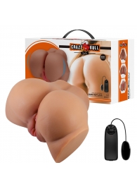 Карамельный мастурбатор-полуторс Emilia с вибрацией - Baile - в Ноябрьске купить с доставкой