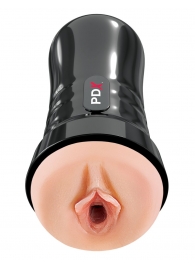 Мастурбатор-вагина в колбе Super Juicy Snatch - Pipedream - в Ноябрьске купить с доставкой