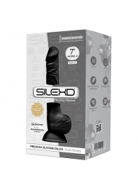 Черный фаллоимитатор Model 3 - 17,5 см. - Adrien Lastic