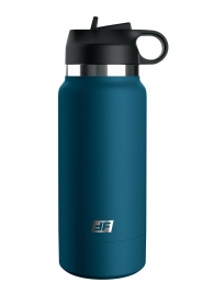 Смуглый мастурбатор-вагина в синей колбе F*ck Flask - Pipedream - в Ноябрьске купить с доставкой