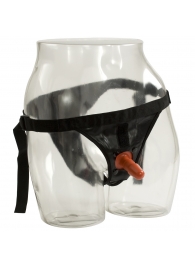 Трусики со штырьком для фиксации насадок Ultra Harness with Plug - Doc Johnson - купить с доставкой в Ноябрьске