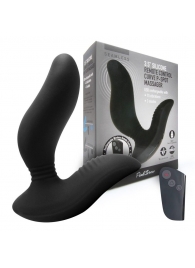 Черный вибромассажер простаты 3,5’’ Remote Control Curve P-spot Massager - 12 см. - Erokay - в Ноябрьске купить с доставкой
