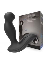 Черный вибромассажер простаты 3,5’’ P-spot Massager - 12,5 см. - Erokay - в Ноябрьске купить с доставкой