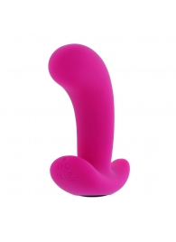Розовый вибромассажёр простаты с пультом ДУ Hooking Up - 9,5 см. - Selopa - в Ноябрьске купить с доставкой