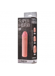 Фаллоудлинитель SUPER HERO Tempter - 16 см. - Lola Games - в Ноябрьске купить с доставкой