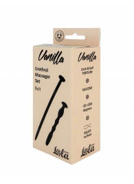 Набор из 2 черных уретральных массажеров Bolt - Lola Games - купить с доставкой в Ноябрьске