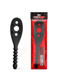 Черная силиконовая шлепалка - 30 см. - Notabu - купить с доставкой в Ноябрьске