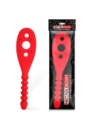 Красная силиконовая шлепалка - 30 см. - Notabu - купить с доставкой в Ноябрьске