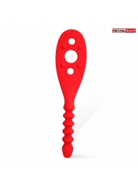 Красная силиконовая шлепалка - 30 см. - Notabu - купить с доставкой в Ноябрьске