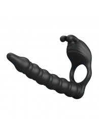 Черная насадка для двойного проникновения Blackney - Baile - купить с доставкой в Ноябрьске