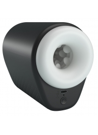 Черный автоматический вибромастурбатор Dj Girl - Baile - в Ноябрьске купить с доставкой