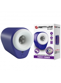 Синий автоматический вибромастурбатор Dj Lady - Baile - в Ноябрьске купить с доставкой