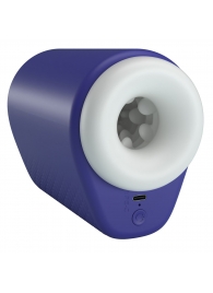 Синий автоматический вибромастурбатор Dj Lady - Baile - в Ноябрьске купить с доставкой