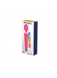 Розовый wand-вибратор Pichile - 20 см. - Adrien Lastic