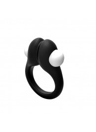 Черное эрекционное кольцо Zippy Vibrating Ring With Bullet - Adrien Lastic - в Ноябрьске купить с доставкой