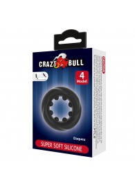 Черное эрекционное кольцо Daquez - Baile - в Ноябрьске купить с доставкой