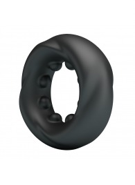 Черное эрекционное кольцо Daquez - Baile - в Ноябрьске купить с доставкой