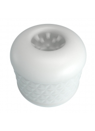 Белый сквозной мастурбатор Crystle - Baile - в Ноябрьске купить с доставкой