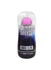 Прозрачный мастурбатор с подвижным шариком - Baile - в Ноябрьске купить с доставкой