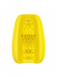 Желтый мастурбатор-яйцо Bisedze - LoveStore - в Ноябрьске купить с доставкой