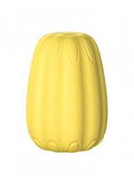 Желтый мастурбатор-яйцо Bisedze - LoveStore - в Ноябрьске купить с доставкой