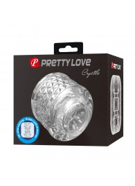 Прозрачный сквозной мастурбатор Crystle - Baile - в Ноябрьске купить с доставкой