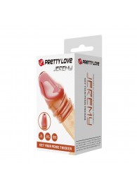 Телесная насадка на пенис Jeremy - 7 см. - Baile - в Ноябрьске купить с доставкой