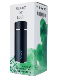 Мастурбатор-вагина с вибрацией Heart Of Love в колбе в форме сердца - Boys of Toys - в Ноябрьске купить с доставкой