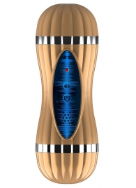 Мастурбатор-вагина с вибрацией в колбе Bevis - Boys of Toys - в Ноябрьске купить с доставкой