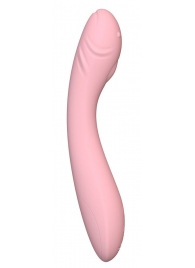 Розовый вибратор для точки G - 20,5 см. - Boys of Toys