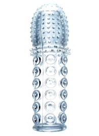 Прозрачная закрытая насадка на пенис - 13,5 см. - Boys of Toys - в Ноябрьске купить с доставкой