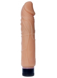 Телесный вибратор-реалистик Real Skin - 22 см. - Boys of Toys