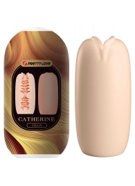 Телесный мастурбатор-вагина Olga - Baile - в Ноябрьске купить с доставкой