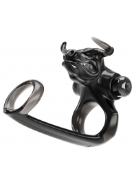 Дымчатая стимулирующая насадка на член Bull Warrior - Baile - в Ноябрьске купить с доставкой