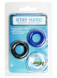 Набор из 3 эрекционных колец без рельефа - Boys of Toys - в Ноябрьске купить с доставкой