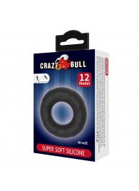 Черное эрекционное кольцо Arvell - Baile - в Ноябрьске купить с доставкой