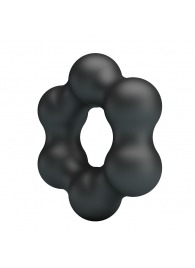 Черное эрекционное кольцо Clauzell - Baile - в Ноябрьске купить с доставкой