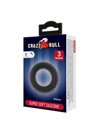 Черное эрекционное кольцо Dilson - Baile - в Ноябрьске купить с доставкой