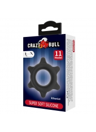 Черное эрекционное кольцо Ethaniel - Baile - в Ноябрьске купить с доставкой