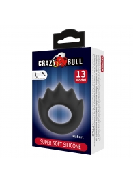 Черное эрекционное кольцо Habert - Baile - в Ноябрьске купить с доставкой