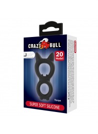 Черное двойное эрекционное кольцо Toran - Baile - в Ноябрьске купить с доставкой