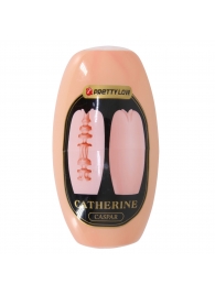 Телесный мастурбатор-вагина Catherine - Baile - в Ноябрьске купить с доставкой