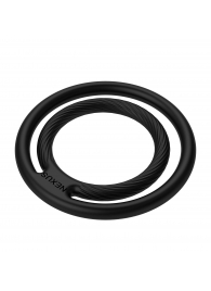 Черное двойное эрекционное кольцо Nexus Enduro Double - Nexus Range - в Ноябрьске купить с доставкой