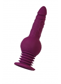 Фиолетовая мини-машина для секса Striker с пультом ДУ - 23,5 см. - ToyFa - купить с доставкой в Ноябрьске