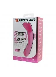 Розовый мини-вибратор DJ Cock - 13,9 см. - Baile