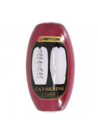 Белый мастурбатор-вагина Catherine - Baile - в Ноябрьске купить с доставкой