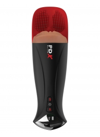 Мастурбатор-вагина в колбе с вибрацией Fuck-O-Matic Pro XL - Pipedream - в Ноябрьске купить с доставкой